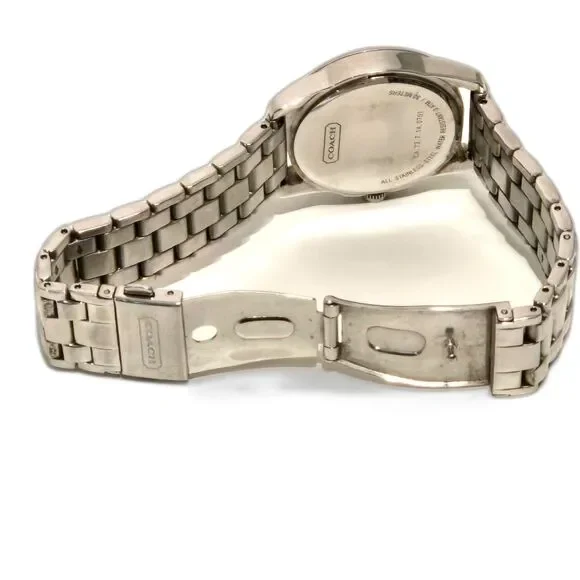 Coach Women’s Stainless Steel Bracelet Watch Silver 32mm Quartz CA.73.7.14.0751 - Picture 5 of 7